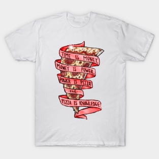 Trust in red pizza T-Shirt